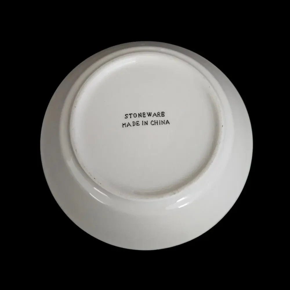 Sunshine Seed Company Floral Stoneware Soup Cereal Bowls Set of 4 China